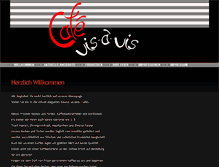 Tablet Screenshot of cafevisavis.de